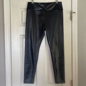 Wild Fable Black Faux Leather Leggings